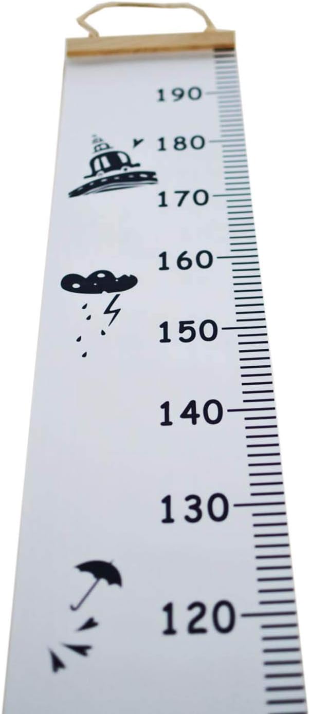 0x21cm Perfeclan Tableau De Croissance Enfants Toise Murale A Suspendre Dessin Anime Decoration De Chambre A Coucher Denfants A Bebe Et Puericulture Toises