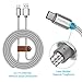 USB Type C Cable, TOMPOL USB C Cable (2 PACK 6.6ft) 3.0 Fast Charger Nylon Braided USB C Cord for Samsung Galaxy Note 8 S8 S8 plus,Pixel XL,Moto Z2,LG V30 G5 G6 V20,Nexus 6P, Nintendo Switch, Macbook