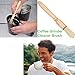 Coffee Grinder Cleaning Brush + Coffee Brush Wood Handle & Natural Bristles Pastry Brush