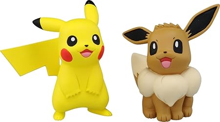 Amazon ポケットモンスター モンコレex Esp 10 ピカチュウ イーブイ フィギュア ドール 通販