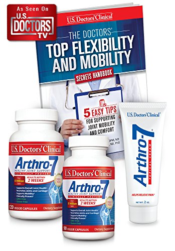 UPC 851743006060, Arthro-7 *Official TV Offer* 3-month Bundle (4 Items) - Bundle Contains 2 Bottles of Arthro-7 Joint Supplement (90 &amp; 120 Ct), Arthro-7 Pain-relief Topical Cream and Top Mobility Secrets Booklet