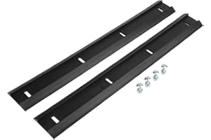 2 Pack Snow Blower Scraper Bar 731-1033 Replacement Part for 20 Inch and 21 Inch Single Stage Models Since 1988 Plastic Black