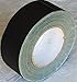 Gaffer’s tape, 2 inch 55yards, matte black, (2x30yards, ~60yards). Very sticky, no residue adhesive, cloth tape. Tears easy, water resistant. Buy now for special price, full satisfaction guarantee.