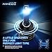 NINEO 880 LED Headlight Bulbs w/Small Size,10000LM 6500K Cool White CREE Chips All-in-One Conversion Kit