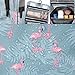 2 Pieces Toiletry Bag Multifunction Hanging Cosmetic Bag Portable Organizer Makeup Bags Pouch Large Capacity Waterproof Travel Bag for Women Girls Men,Blue Flamingo