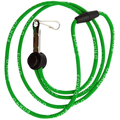 Fox 40 Breakaway Lanyard Neon Green