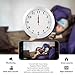Hidden Camera in Wall Clock TenGong Spy Wall Clock WiFi Hidden Cameras 1080P Video Recorder Wireless IP Camera for Indoor Home Security Monitoring Nanny Cam with Motion Detection