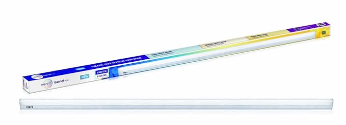 Wipro Color Changing 22-Watt LED Batten Light (Warm White/Neutral White/Cool White)