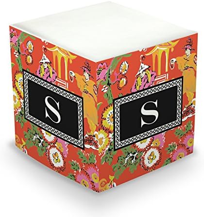 Whitney English AZSC02-SI-W-C "Letter C" Cube Chinois Single Initial Sticky Memo