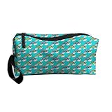Kla Ju Portable Pencil Bag Purse Pouch Rainbow