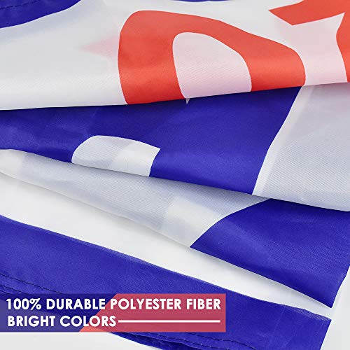 PACETAP Joe Biden Kamala Harris 2020 Flag,2 PCS 3\' X 5\' Ft President Democratic Banner Breeze Voting Flag Outdoor Activity Rally Sign (White)