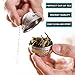 6 Pack Loose Leaf Tea Infuser, Stainless Steel Tea Filters Loose Leaf Tea Infuser Strainers Interval Diffuser with Extended Chain Hook to Brew Loose Leaf Tea, Spices & Seasonings