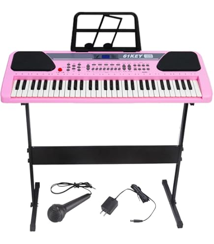 Amazon.com: Keyboard Piano,61 Key Music Electronic Keyboard