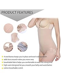 BRABIC - Body moldeador de cintura alta para mujer