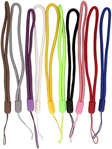 SIMMAX Hand Wrist Strap Lanyard for USB Flash Drive, MP3 Player Cell Phones 7 Inch 10 Colors ( Multi-Color2 )
