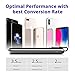 Tronsmart 10000mAh External Battery Charger, Ultra-Compact Travel Charger, Genuine Leather Portable Power Bank with Built-in Lightning Cable for iPhone iPad iOS Android Phone