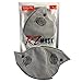 RZ Mask F1-Hunting SCENTLESS Active Carbon Filter 3PK, Gender: Men/Unisex, Primary Color: Gray, Size: XL 82835