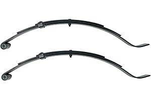 Trailer Supplies Pair of 24.62" 3-Leaf Radius End Trailer Spring 1-3/4" Wide for 1,500 Capacity Rated Trailer Axles (Single Axle - 750 per Spring) WIE-3 (2 springs)
