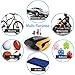 Portable Tire Inflator Pump, 12V Auto Digital Electric Emergency Air Compressor Pump for Car, Truck, SUV, Basketballs and Other Inflatables