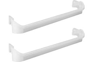 YMDPARTS 240534901 Door Shelf Rack Bar Replacement (2pack) - Compatible with Frigidaire Kenmore Refrigerator Frigidaire Door Retainer Bar Shelve Bin - Replaces AP3214630, 948954, AH734935, EA734935, PS734935