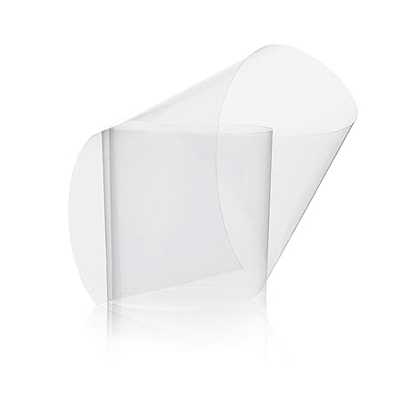 TIERRAFILM Tortenrandfolie – Transparent Acetat Dessertringe für Torten bis 23 cm Breite - 10 Folienstreifen (10cm x 75cm)