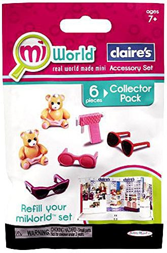 MiWorld Playset Refills Claires Set Collector Pack 1 MiWorld Playset Refills Claires Set Collector Pack 1