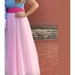 WDPL Women's Long Tutu Tulle Skirt A Line Floor