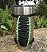 MOCE Handmade Paracord Handle for 20 oz. Tumbler, Green/Black
