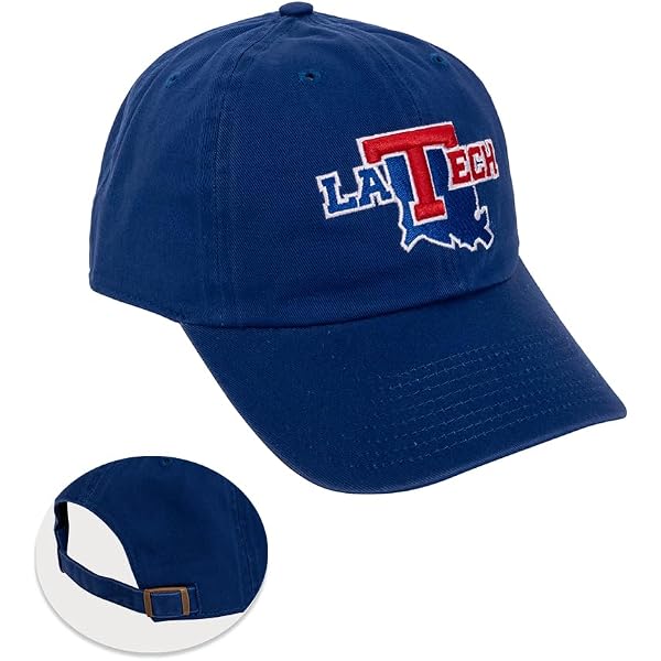 Louisiana Tech University Bulldogs Baseball Hat - Bhutan