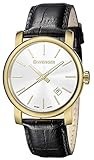 Wenger Urban Classic Silver Dial Leather Strap Men's Watch 011041119
