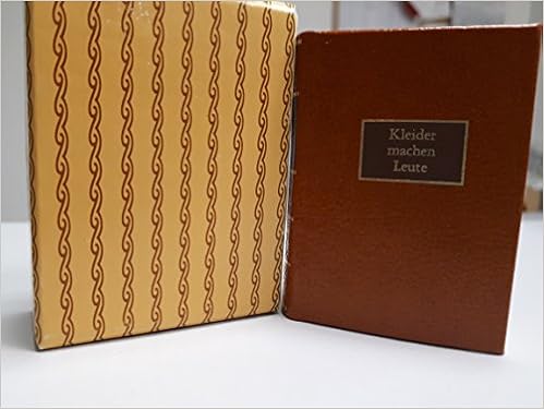 Kleider Machen Leute Novelle Amazon De Keller Gottfried Bucher