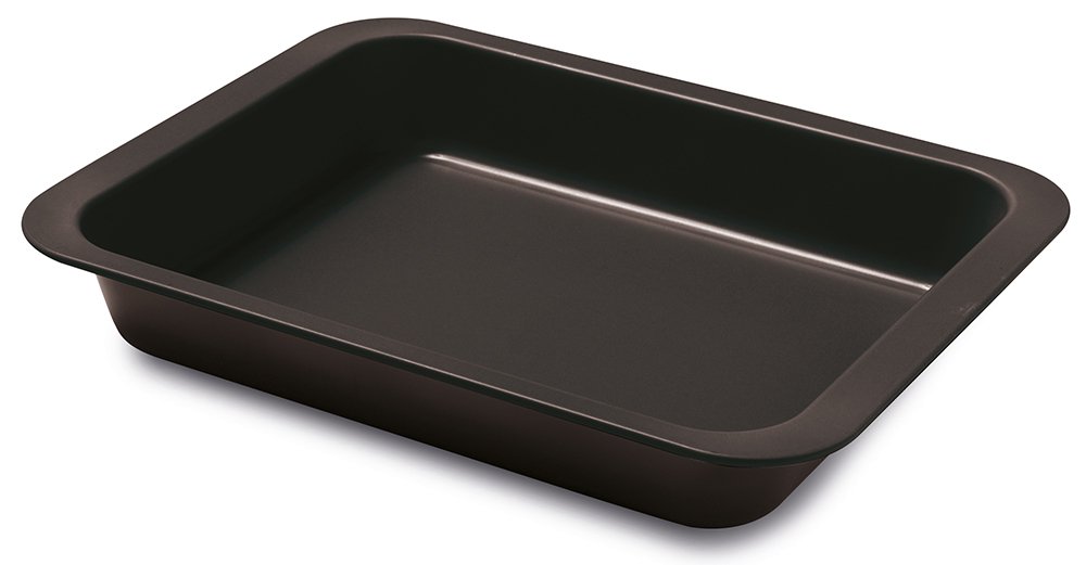 Guardini Gardenia Lasagne Pan, Steel, Black