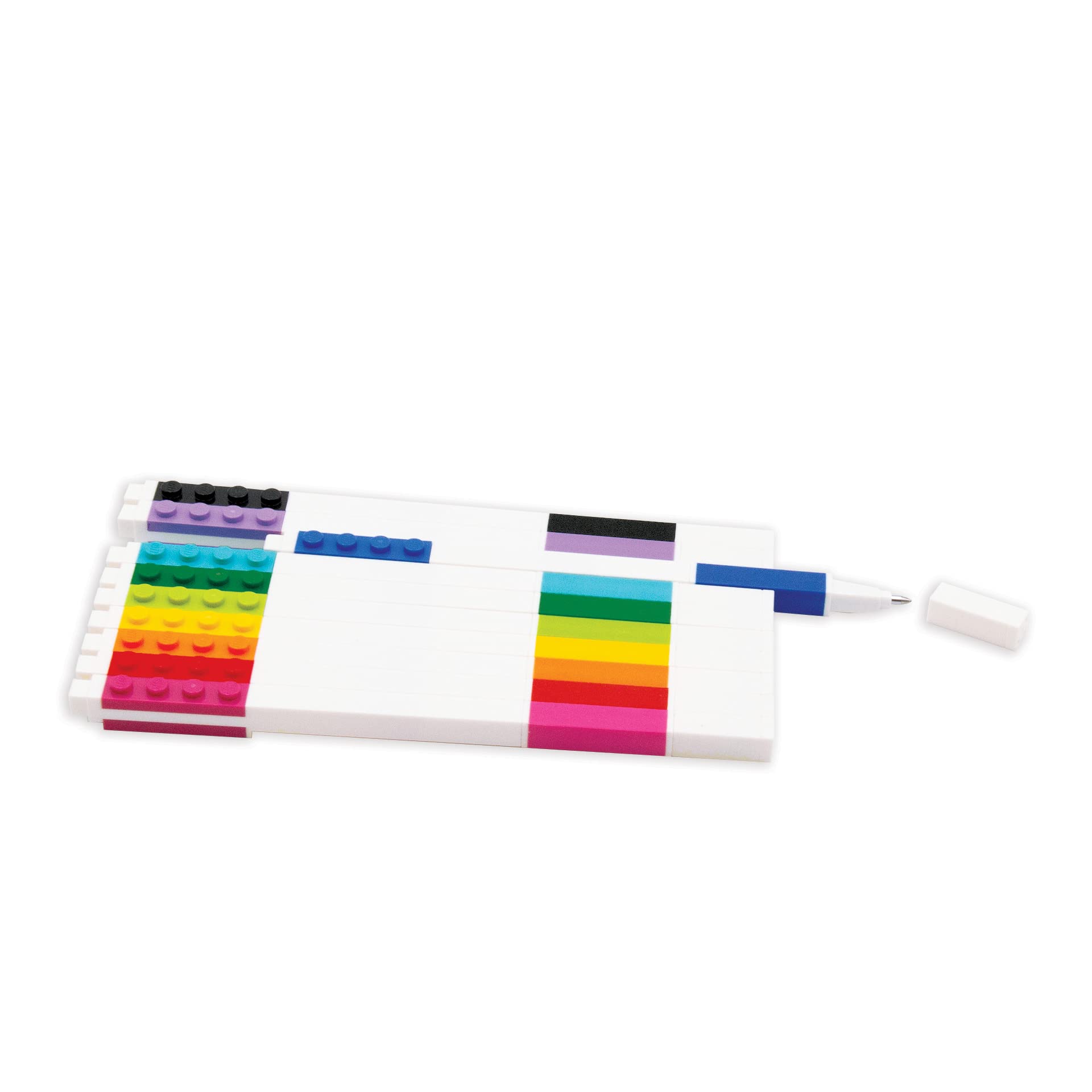 IQ LEGO Stationery 10 Pack Gel Pens (53100), Ages 6+, includes 10 gel pens