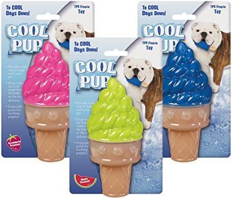 Cool Pup Dog Toys 12-Packs—Durable, Innovative, and Fun Thermoplastic Rubber (TPR) Toys That Offer Dogs a Satisfying Drink as They Chew