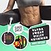 Only1MILLION Waist Trimmer Belt and Smartphone Neoprene Sleeve – Waist Sauna for Accelerated Weight Loss and Toxin Clearance – Workout Tummy Belt Acting Like a Portable Sauna (Black, Size L)