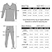 FITEXTREME Womens MAXHEAT Fleece Long Johns Thermal Underwear Set Navy M