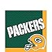 Party City Green Bay Packers Super Party Supplies for 18 Guests, Include Plates, Napkins, Table Cover Balloons