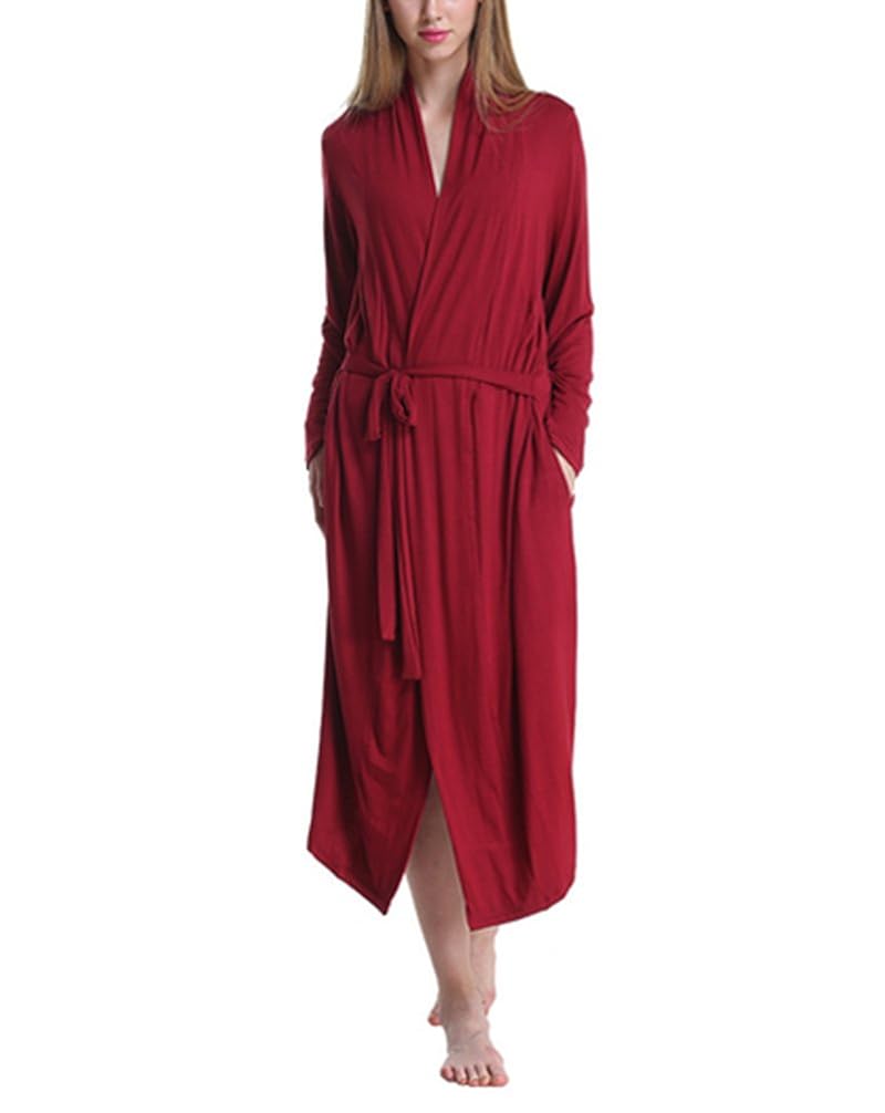 bademantel damen lang dünn