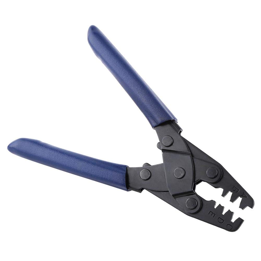 Crimping Plier Wiring Crimper Open Barrel Vehicle Terminal Wiring Harness Crimp Plier Open Style Crimp Tool Crimper 22-10 AWG Plier Tool