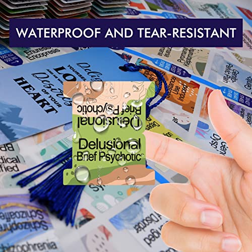 2022 DSM5TR Tabs and DSM5 Index Tabs, ColorCoded and Laminated Tabs