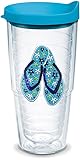 Tervis Sequins Flip Flops Made in USA Double Walled