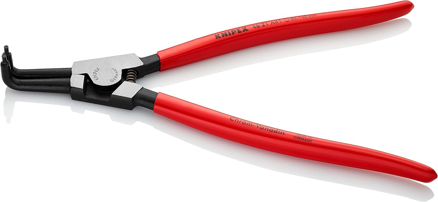 KNIPEX Circlip Pliers for External Circlips on Shafts with Plastic Coating 300 mm, 46 21 A41