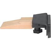 Vaveren Wooden Bench Pin Workbench Tool Portable Accessories Jewelry Bench Jewelry Making Tool for Cutting Filing DIY Finishing Drill