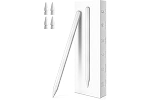 MILLETECH iPad Pencil 2nd Generation with Magnetic Fast Charging, Stylus Pen Work for iPad Pro 11 in 1/2/3/4, iPad Pro 12.9 in 3/4/5/6, iPad Air 4/5,iPad Mini 6 (Note: Not Suitable for The Latest 2024 iPad)