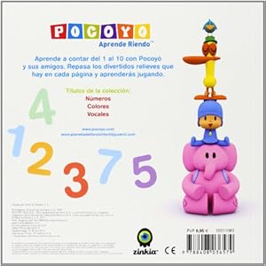 Pocoyo números (Spanish Edition)