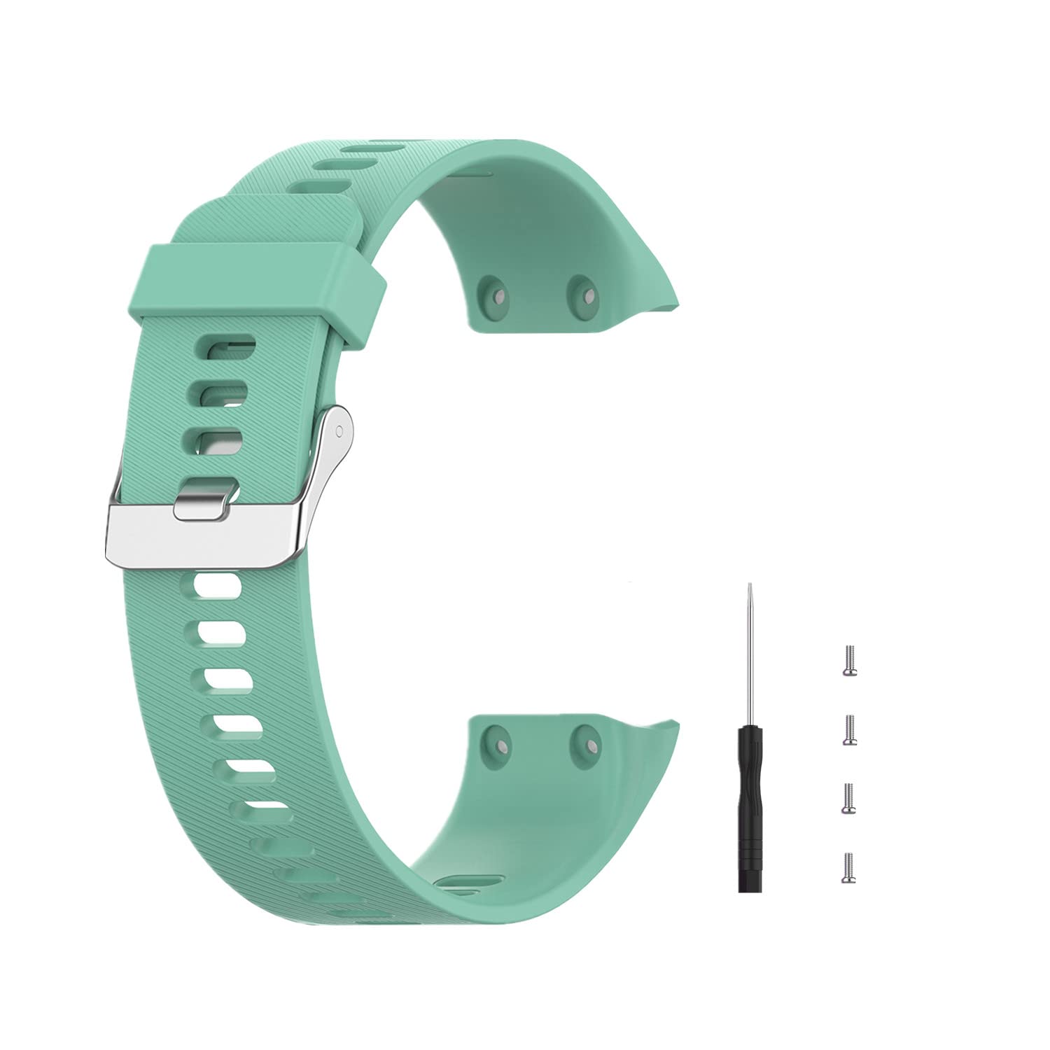 Watch Strap for Garmin Forerunner 35, Silicone Replacement Band Strap Ourdoor Sport Wrist Band for Garmin Forerunner 30 — image 1