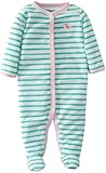 Carter's Baby Girls' Terry Footie - Turquoise