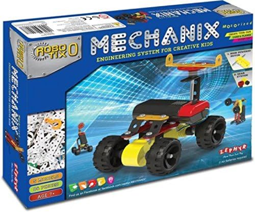 Skyhigh Zephyr Motorized Mechanix Number 0 Robotix System for Kids