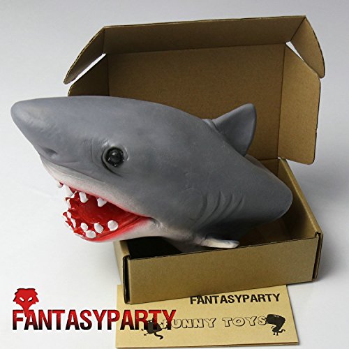 6 FantasyParty+Puppet+Realistic+Shark+children