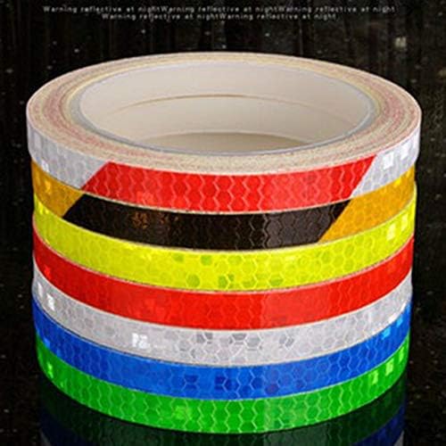 NeanTak Colorful Car Motorcycle Reflective Stickers Mountain Bike Luminous Stickers